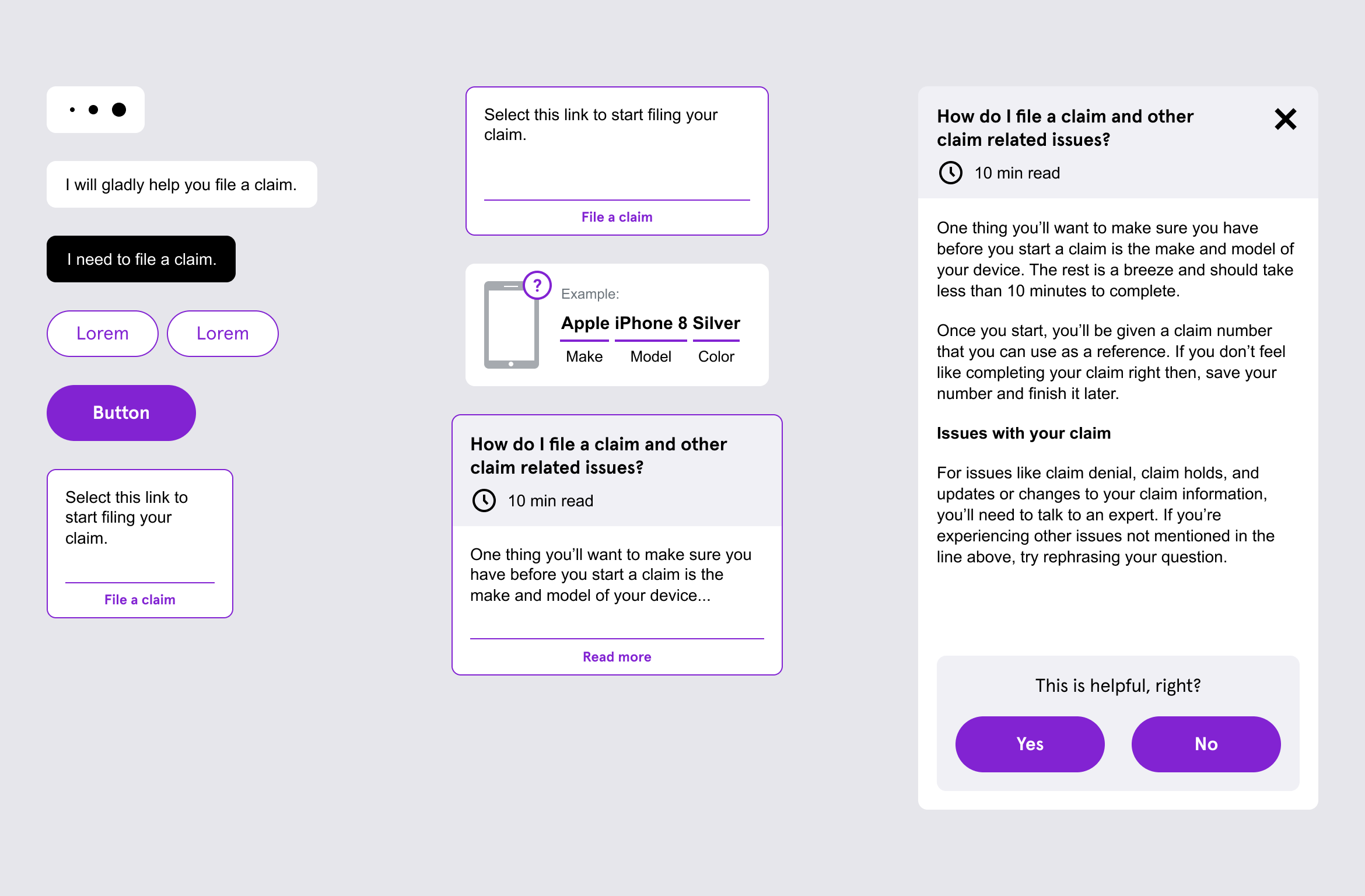 Conversation-Components