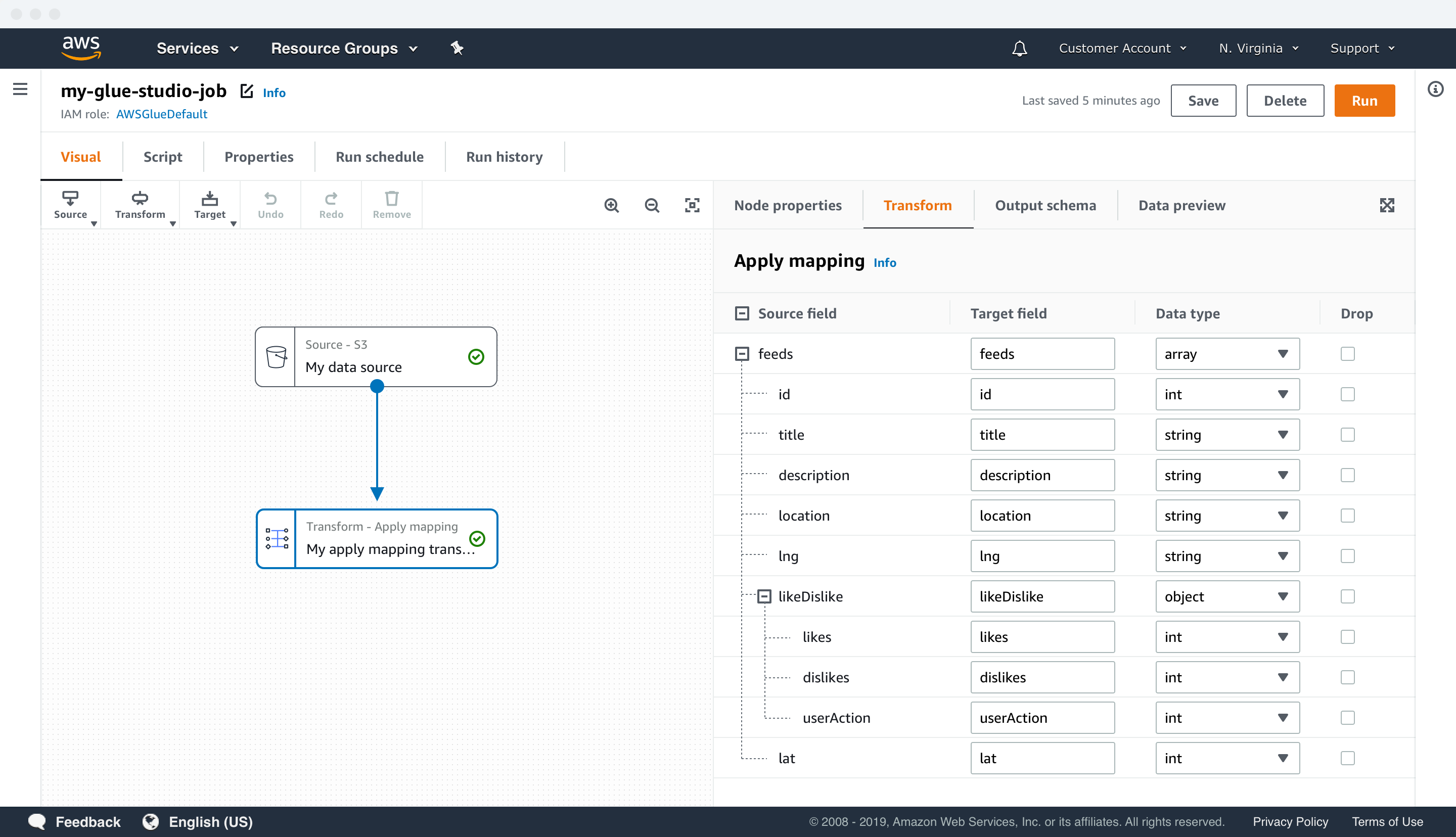 Apply-mapping-transform